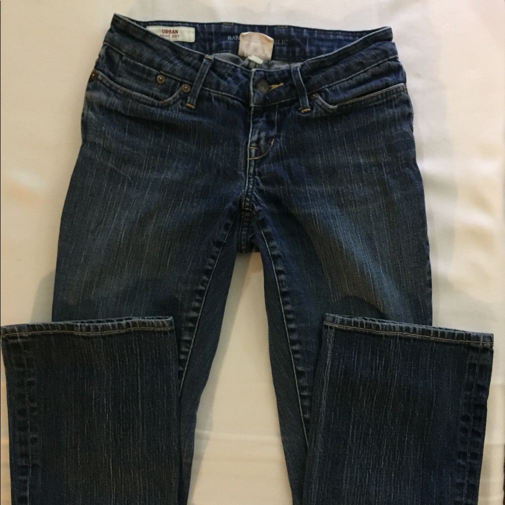 Banana Republic boot cut jeans petite